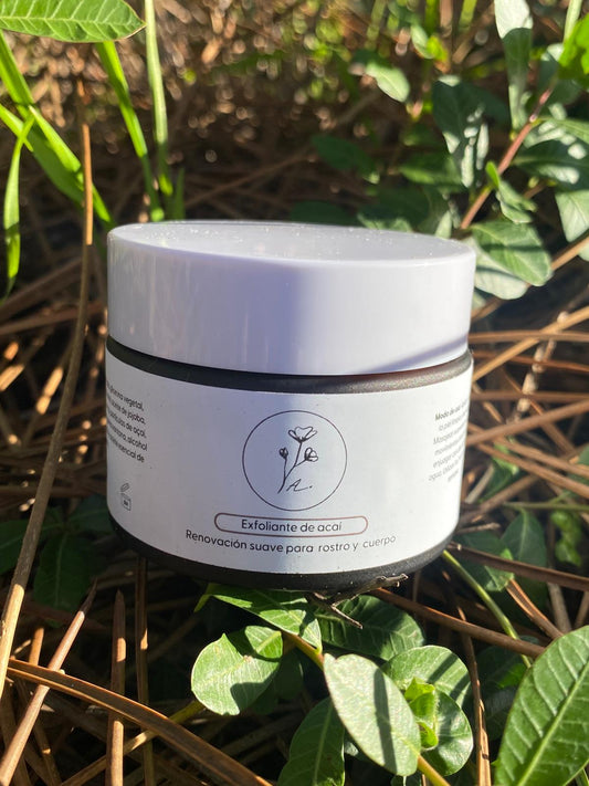 Exfoliante de acaí para rostro y cuerpo